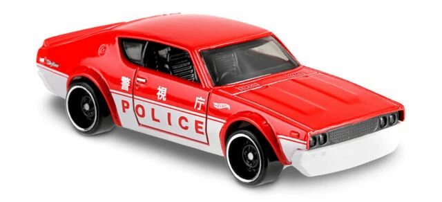 Hot Wheels 2019 HW Rescue - Nissan Skyline 2000 GT-R Die-Cast Model (FYG85)