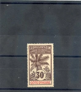 Elfenbeinküste Sc 28 (YT 28) ** Sehr schön NH 1906 30c BRAUN & STROH 95 $ - Bild 1 von 2