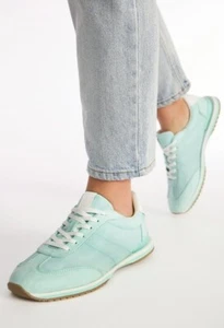 JustFab Renee Athletic Sneakers  Women's Size 10 Mist Green - Picture 1 of 13