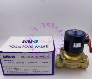 1PCS New UNI-D UW-35 AC220V Solenoid Valve - Picture 1 of 1