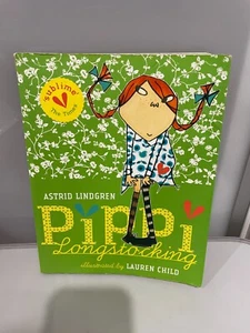 Pippi Longstocking - Large Softcover By Astrid Lindgren - EUC - Picture 1 of 2