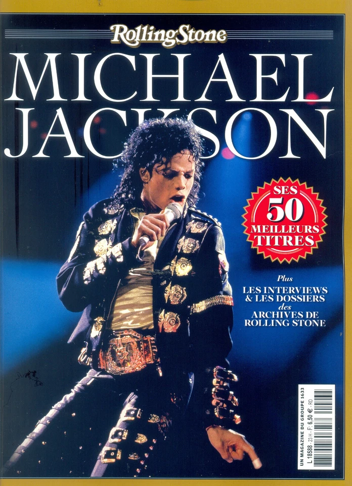 MICHAEL JACKSON 50 MEILLEURS TITRES ~ French ROLLING STONE BRAND NEW ©TBC   - Image 1 of 1