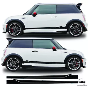 Pfeil Seitenstreifen für Mini Cooper S R53 JCW One Vinyl Aufkleber Aufkleber Grafik - Bild 1 von 3