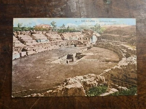 CARTOLINA SIRACUSA ANFITEATRO ROMANO  - Picture 1 of 2