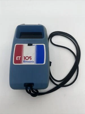 Cronómetro Vintage Siliconix ET 105 LED Azul Electrónico Digital Hecho en EE. UU. Sin Cubierta Foto 1 de 4