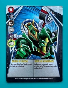 Rare, Bakugan, Winds Of Change, Metal, Magnetic Card. - Picture 1 of 1