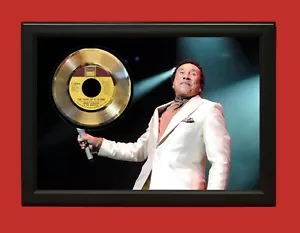 Smokey Robinson The Tears Of Poster A Clown Art Framed 45 Gold Record Display - Picture 1 of 4