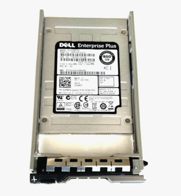 Dell 800GB SSD SAS 12Gbs 2.5" HARD DRIVE FOR R620 R630 R710 R720 R730 R730XD - Image 1 of 3