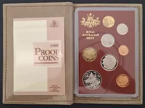 1988 Australia UNC 8 coin Commemorative Bicentennial year set - Bild 1 von 12