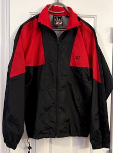 Vintage JCPenny USA Olympische belüftete Windschutzjacke 90er Jahre Retro, klein - Bild 1 von 4
