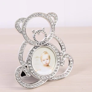 Sparkly Crystal Bling Elegant PHOTO FRAME 2"x2" aperture - leonardo collection - Picture 1 of 4