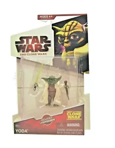 Star Wars Clone Wars 2009 Yoda Figura de Acción - Imagen 1 de 2