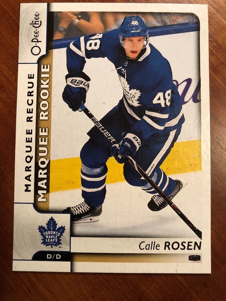 2017-18 UD Series 2 Opee Chee Marquee Rookie #637 Calle Rosen - Image 1 of 1