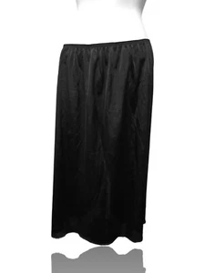 Vintage Vassarette Gr. L mittellanger halber Slip, schwarz, geschlitzt. NS-13 - Bild 1 von 7