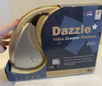 Dazzle Video Creator Platinum Transfer Videos From Tape to DVD Sealed - Image 1 of 2