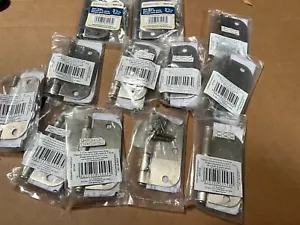 Lot Of 12 of Door Hinges Satin Nickel - 3 1/2 x 3 1/2 Inch Interior Hinges - Picture 1 of 4