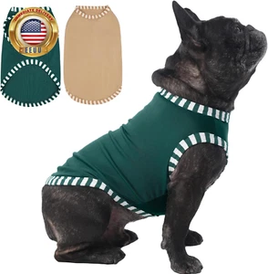 2 Pack Dog Tshirts for Small Dogs, Pet Tank Top Vest,Doggy Summer Clothes Hot We - Picture 1 of 6