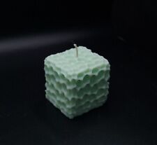 Magnificent candles made of natural soy wax, handmade decor,  Cube cells