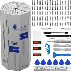 142 in 1 Präzisions Schraubendreher Set Profi Magnet Reparatur Werkzeug Kit für Com - Bild 1 von 12