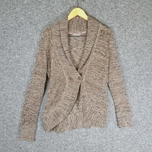 Jacqui E Womens Cardigan Size M Medium Knit Stretch - Picture 1 of 9