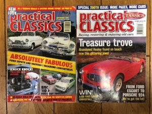 Vintage 1990s 2 x Car Magazine Bundle Practical Classics Sept 1995 & Sept 1996 - Bild 1 von 5