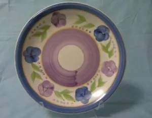 GIBSON MIX 'N MATCH BELLA FLORAL PASTEL 8" LUNCH SALAD PLATE - Picture 1 of 2