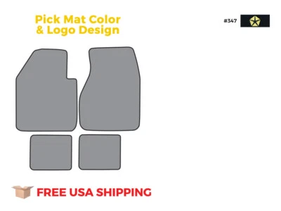 FITS 1974-1978 Chrysler New Yorker Floor Mat 4pc Cutpile - Image 1 of 3