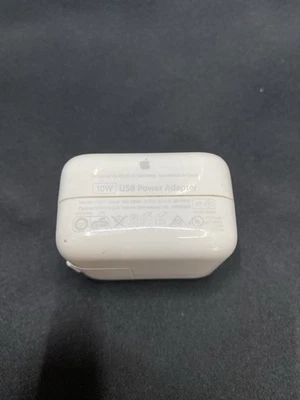 Adaptador de corriente USB original Apple 10W tipo A cargador de pared para iPhone y iPad probado Foto 1 de 4