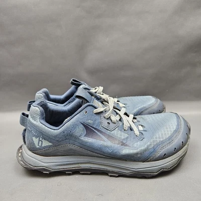 Altra Lone Peak 6 Trail Running Shoes Womens Size 7 Blue Hiking Walking Racing - Image 1 of 4