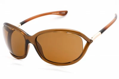 Очки солнцезащитные TOM FORD JENNIFER FT0008 48H коричневая оправа коричневые поляризованные линзы 61 мм - Изображение 1 из 4