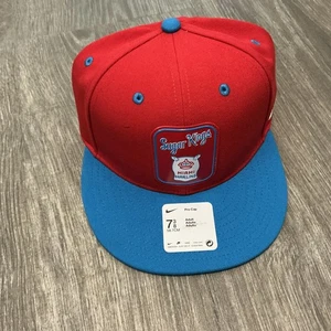 Nike Miami Marlins City Connect Hat Men’s Size: 7 3/8 Pro Cap Adult Blue/Red - Picture 1 of 4