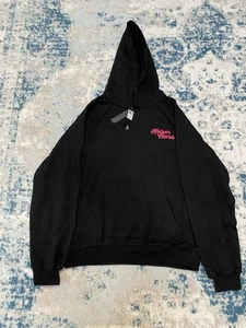 Brandneu mit Etikett Keiser Clark schwarzes Electric Daisy Kapuzenpullover Größe L Large UVP 325 $ - Bild 1 von 6