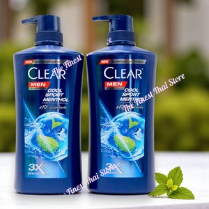 520ml x 2 : Clear Men Shampoo Anti-Dandruff Cool Sport Menthol - Picture 1 of 8