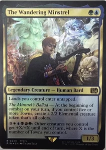 Legends Of The Five Dragons- The Wandering Minstrel TOWN Commander EDH Deck MTG  - Picture 1 of 10