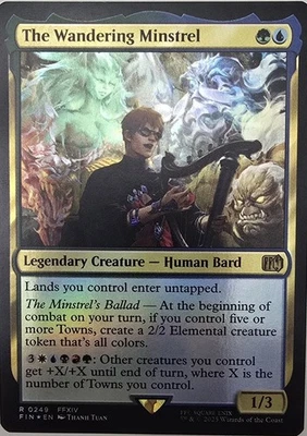 Legends Of The Five Dragons- The Wandering Minstrel TOWN Commander EDH Deck MTG  - Image 1 of 4