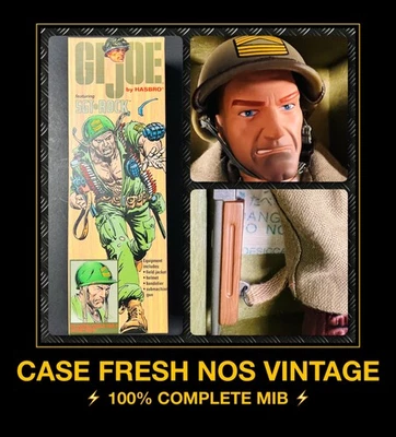 De colección Hasbro GI Joe SGT ROCK 12" RAH MEN OF EASY COMPANY DC Comics 1/6 sin usar, en caja Foto 1 de 4