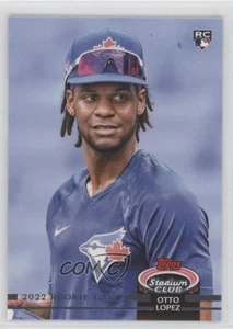 2022 Topps Stadium Club 1992 Design Variation /92 Otto Lopez #45 Rookie RC - Foto 1 di 3