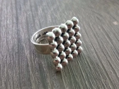 925 Sterling Silver Cluster Ring Size 7 Free Shipping - Image 1 of 4