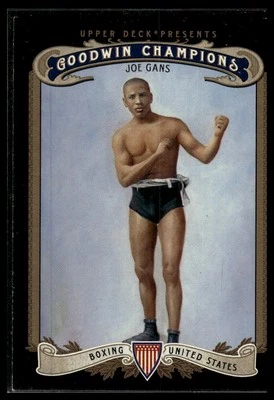 2012 Upper Deck Goodwin Champions #178 Joe Gans - Image 1 of 2