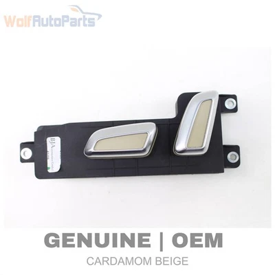 2007-2015 AUDI Q7 - Front LEFT SEAT Adjustment Control Switch 4L0959747A - Image 1 of 4