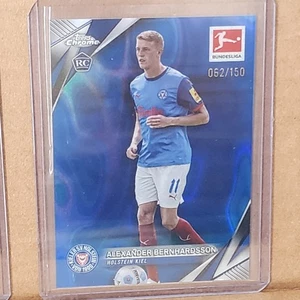Alexander Bernhardsson 2024-25 Topps Chrome Blue Lava #62/150 Holstein Kiel - Picture 1 of 3