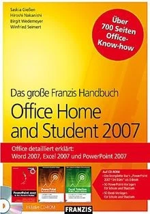 Office Home and Student 2007 (Handbuch inkl. CD-ROM)... | Software | Zustand gut - Bild 1 von 2
