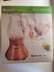 Jenn-Air Attrezzi Mixer perlmuttweiße Oberfläche - Aqua Strand Glas - NEU IM KARTON - Bild 1 von 4