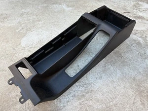 1999-2006 BMW E46 3-Series Front Armrest Center Console Plastic Black OEM - Picture 1 of 19