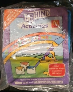 1992 Behind The Scenes Actividades McDonald's Happy Meal Juguete Visor Arco Iris Nuevo en Paquete - Imagen 1 de 2