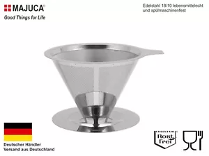 Kaffeefilter Edelstahl 18/10 Handfilter wiederverwendbar - Bild 1 von 5
