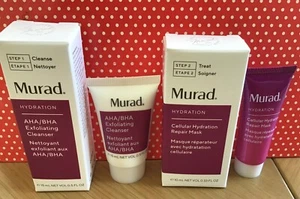 Murad Hydration AHA/BHA Exfoliating Cleanser 15ml + Cellular Hydration Mask 10ml - Picture 1 of 4
