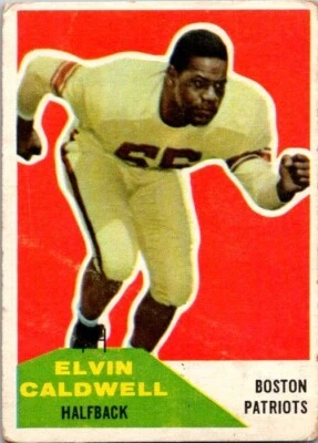 1960 FLEER FOOTBALL #120 ELVIN CALDWELL          LOW GRADE    IM - Image 1 of 2