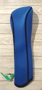Golf Club Wood Head Cover Blue Long Neck Neoprene  - Picture 1 of 2