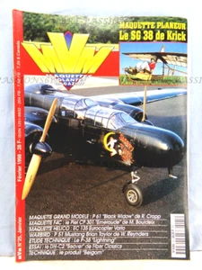 MAGAZINE MVM N°25, JANVIER/FÉVRIER 1998 + PLAN ENCARTÉ LE PLANEUR AVIA 41P - Picture 1 of 15